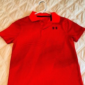 Boys UnderArmour golf Polo shirt in excellent condition
